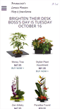 Mobile Screenshot of bonaminiosflorist.com
